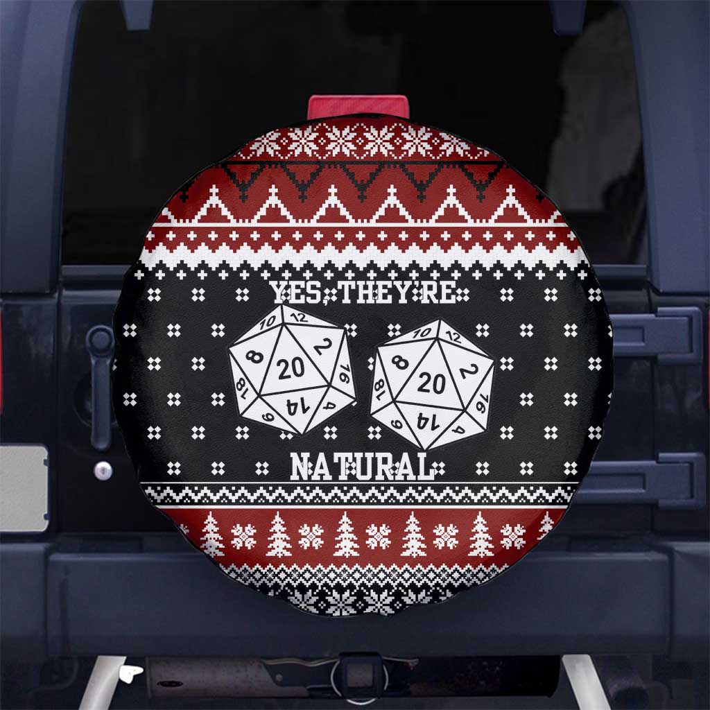 They Are Natural Christmas Spare Tire Cover Xmas Holiday Patterns - Wonder Print Shop