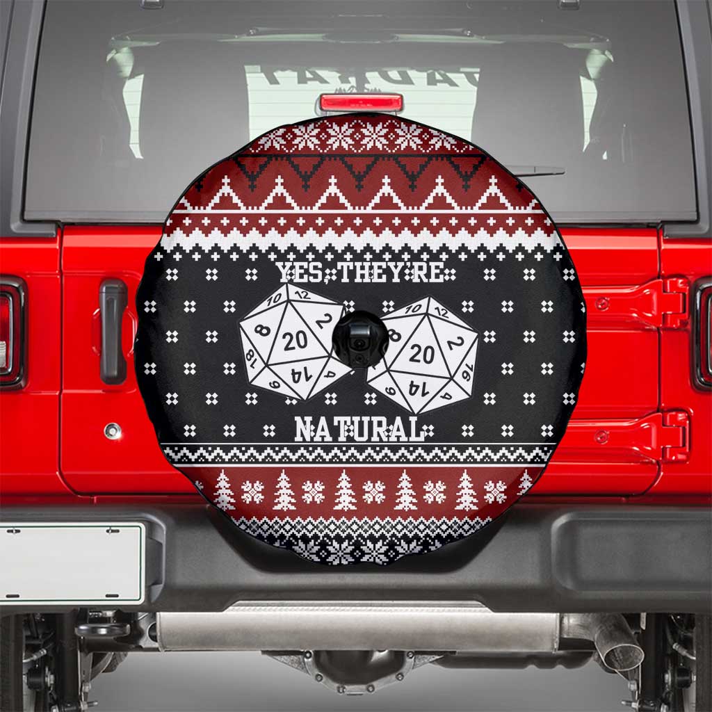 They Are Natural Christmas Spare Tire Cover Xmas Holiday Patterns - Wonder Print Shop