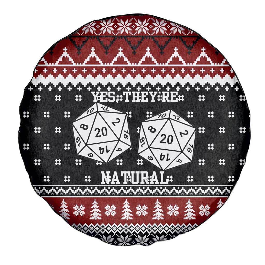 They Are Natural Christmas Spare Tire Cover Xmas Holiday Patterns - Wonder Print Shop