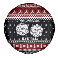 They Are Natural Christmas Spare Tire Cover Xmas Holiday Patterns - Wonder Print Shop