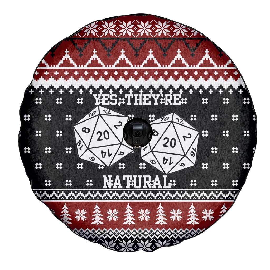 They Are Natural Christmas Spare Tire Cover Xmas Holiday Patterns - Wonder Print Shop