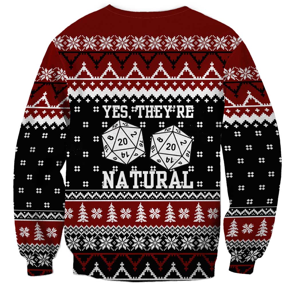 They Are Natural Christmas Sweatshirt Xmas Holiday Patterns - Wonder Print Shop