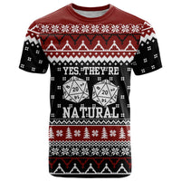 They Are Natural Christmas T Shirt Xmas Holiday Patterns - Wonder Print Shop