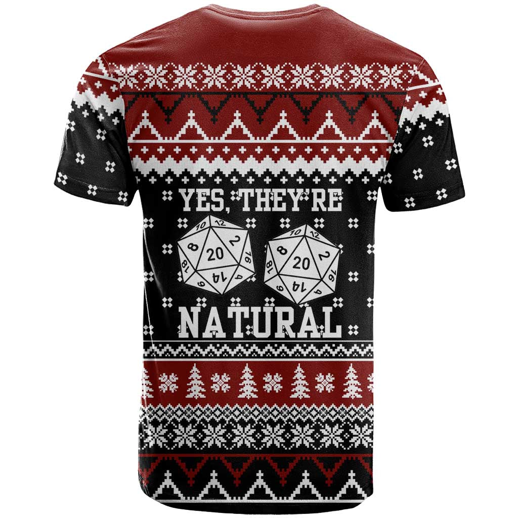 They Are Natural Christmas T Shirt Xmas Holiday Patterns - Wonder Print Shop