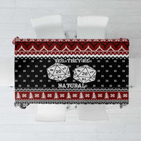 They Are Natural Christmas Tablecloth Xmas Holiday Patterns - Wonder Print Shop