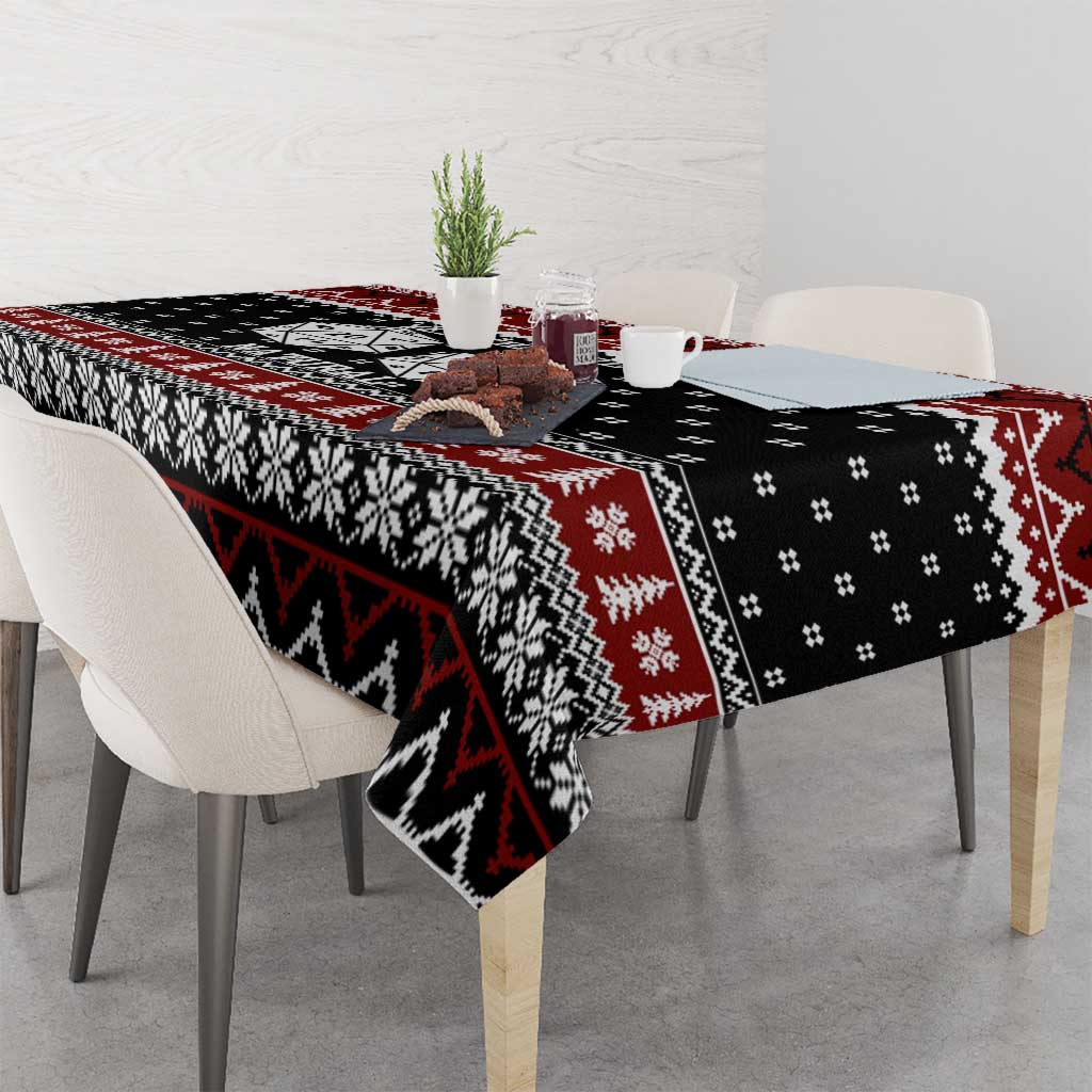 They Are Natural Christmas Tablecloth Xmas Holiday Patterns - Wonder Print Shop