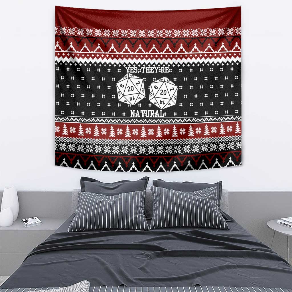 They Are Natural Christmas Tapestry Xmas Holiday Patterns - Wonder Print Shop