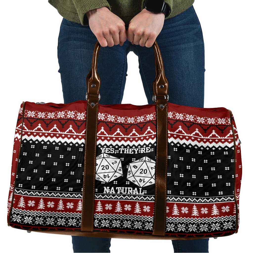 They Are Natural Christmas Travel Bag Xmas Holiday Patterns - Wonder Print Shop