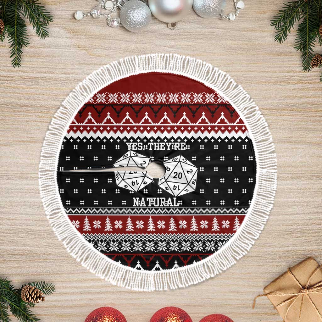 They Are Natural Christmas Tree Skirt Xmas Holiday Patterns - Wonder Print Shop