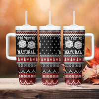 They Are Natural Christmas Tumbler With Handle Xmas Holiday Patterns - Wonder Print Shop