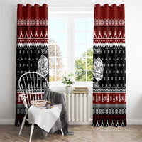 They Are Natural Christmas Window Curtain Xmas Holiday Patterns - Wonder Print Shop