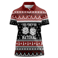 They Are Natural Christmas Women Polo Shirt Xmas Holiday Patterns - Wonder Print Shop