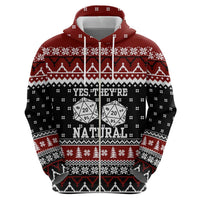 They Are Natural Christmas Zip Hoodie Xmas Holiday Patterns - Wonder Print Shop