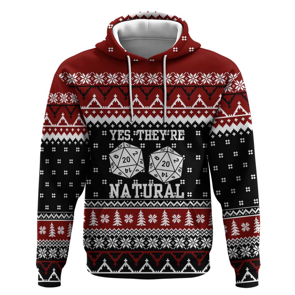 They Are Natural Christmas Zip Hoodie Xmas Holiday Patterns - Wonder Print Shop
