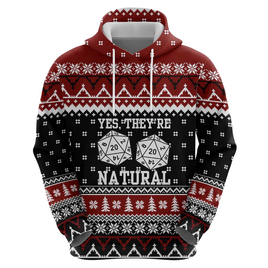 They Are Natural Christmas Zip Hoodie Xmas Holiday Patterns - Wonder Print Shop