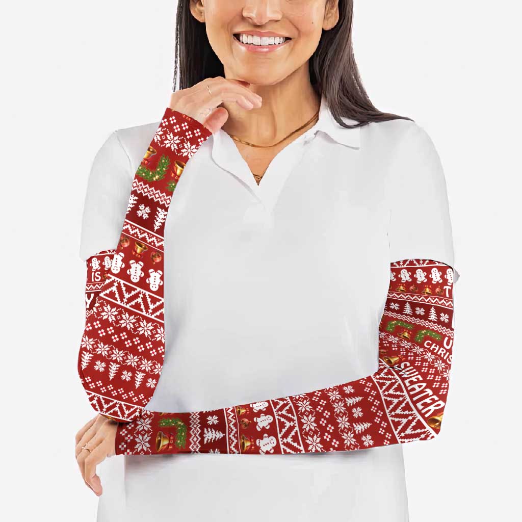 This Is My Christmas Arm Sleeves Xmas Holiday Patterns - Wonder Print Shop