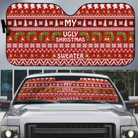 This Is My Christmas Auto Sun Shade Xmas Holiday Patterns - Wonder Print Shop