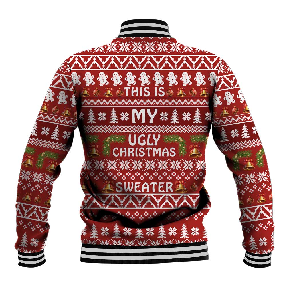 This Is My Christmas Baseball Jacket Xmas Holiday Patterns - Wonder Print Shop