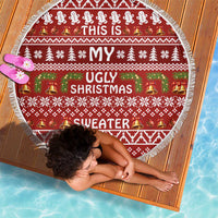 This Is My Christmas Beach Blanket Xmas Holiday Patterns - Wonder Print Shop