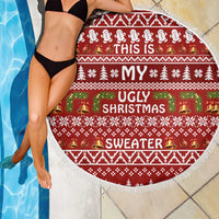 This Is My Christmas Beach Blanket Xmas Holiday Patterns - Wonder Print Shop