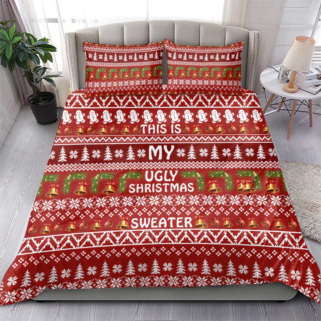 This Is My Christmas Bedding Set Xmas Holiday Patterns - Wonder Print Shop