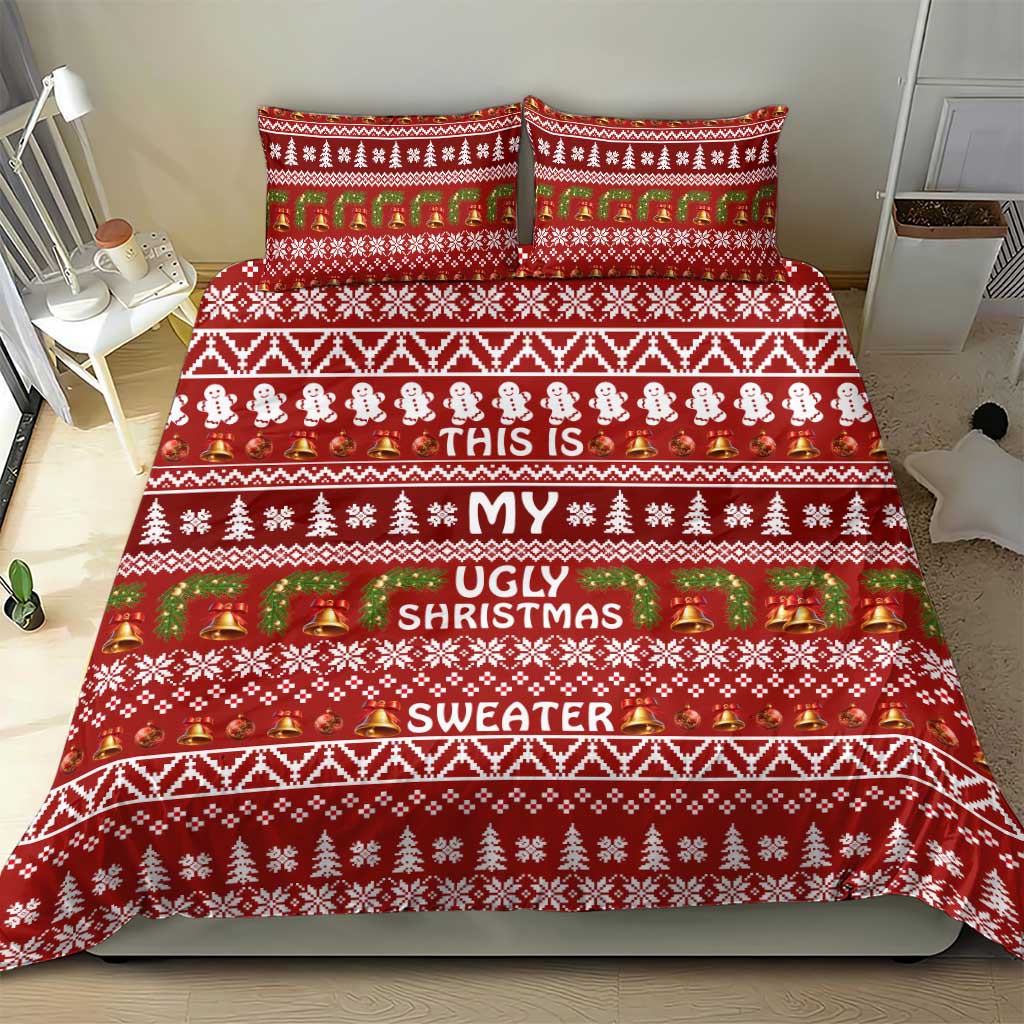 This Is My Christmas Bedding Set Xmas Holiday Patterns - Wonder Print Shop
