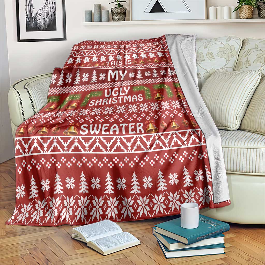 This Is My Christmas Blanket Xmas Holiday Patterns - Wonder Print Shop