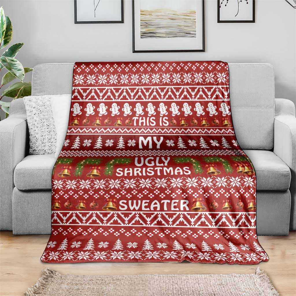 This Is My Christmas Blanket Xmas Holiday Patterns - Wonder Print Shop