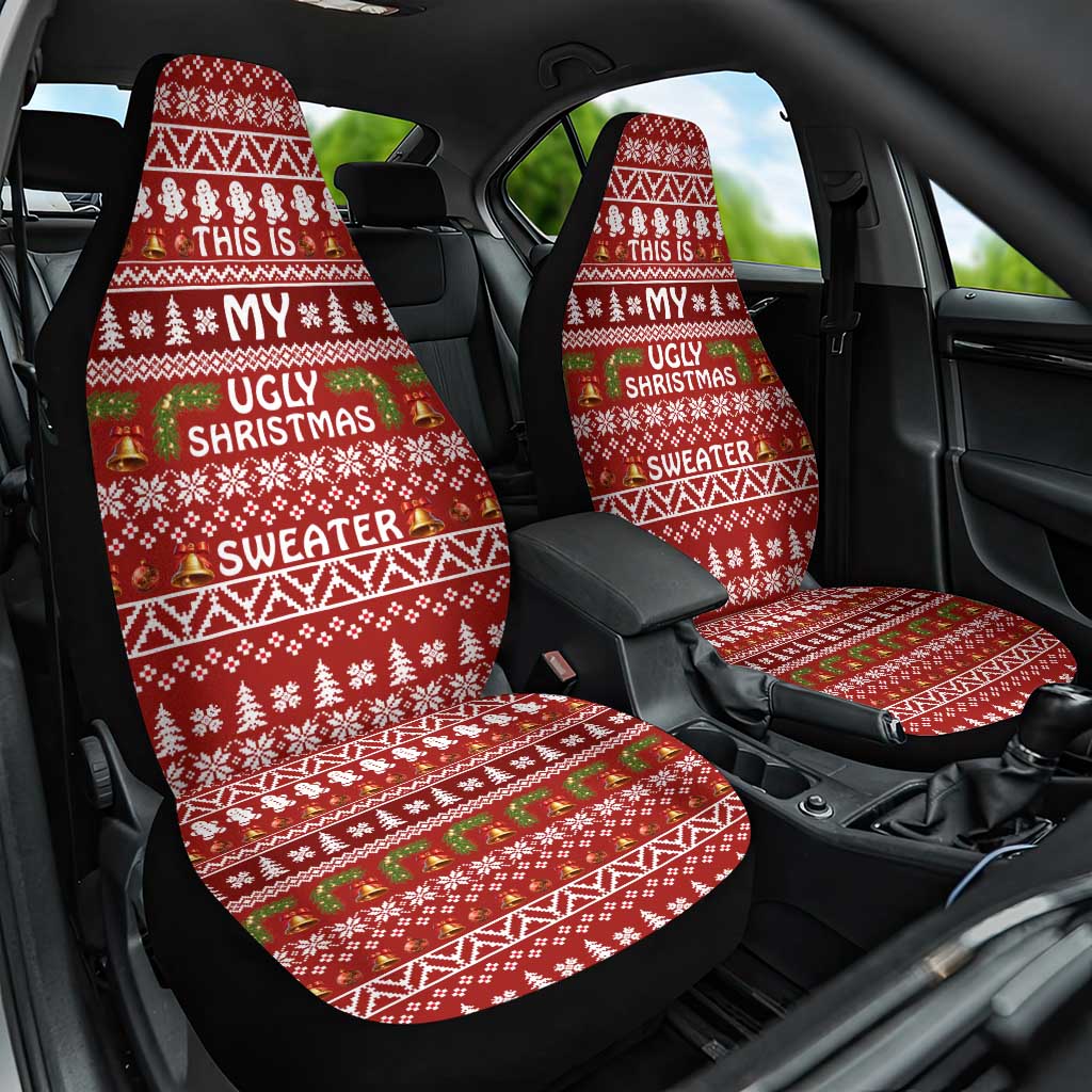 This Is My Christmas Car Seat Cover Xmas Holiday Patterns - Wonder Print Shop