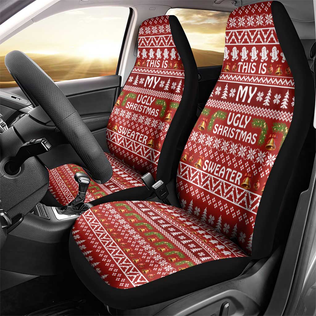 This Is My Christmas Car Seat Cover Xmas Holiday Patterns - Wonder Print Shop