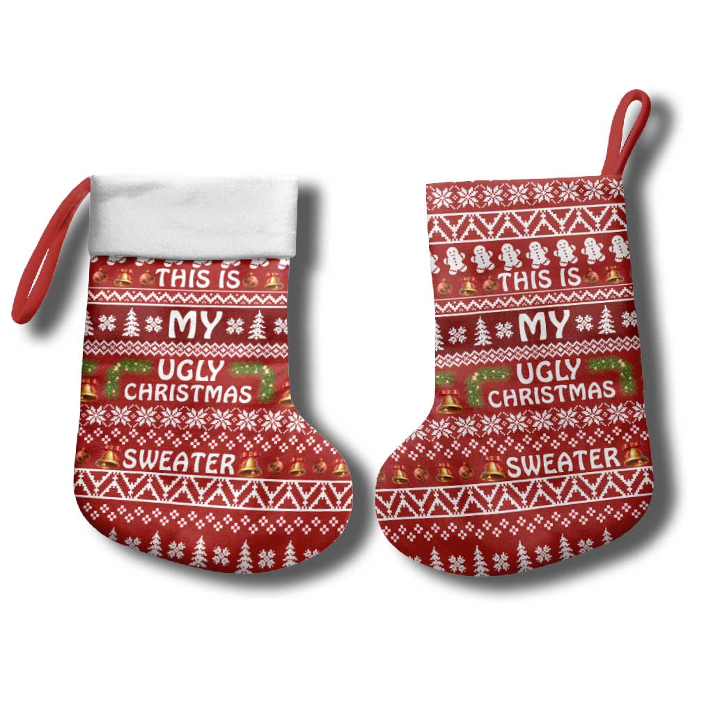 This Is My Christmas Stocking Xmas Holiday Patterns - Wonder Print Shop