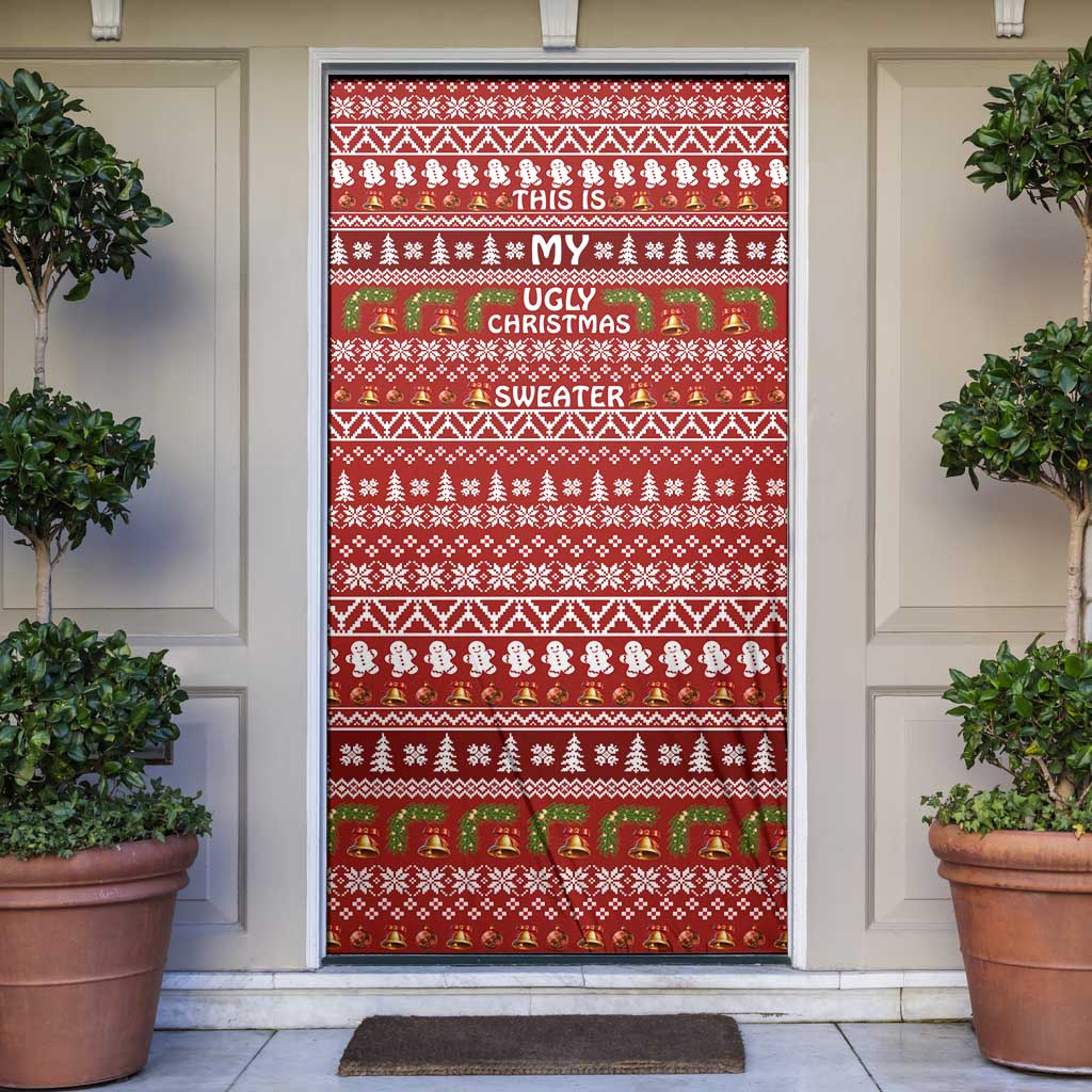 This Is My Christmas Door Cover Xmas Holiday Patterns - Wonder Print Shop