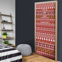 This Is My Christmas Door Cover Xmas Holiday Patterns - Wonder Print Shop