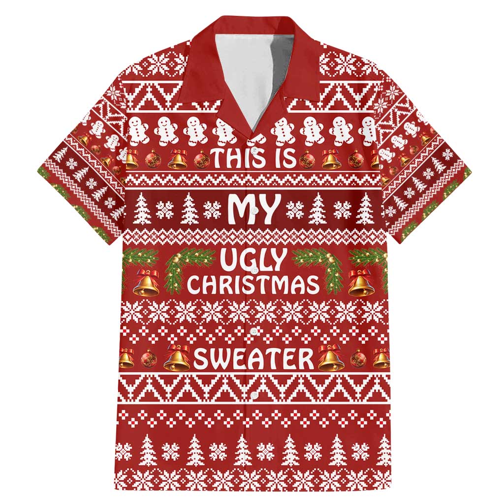 This Is My Christmas Family Matching Mermaid Dress and Hawaiian Shirt Xmas Holiday Patterns - Wonder Print Shop