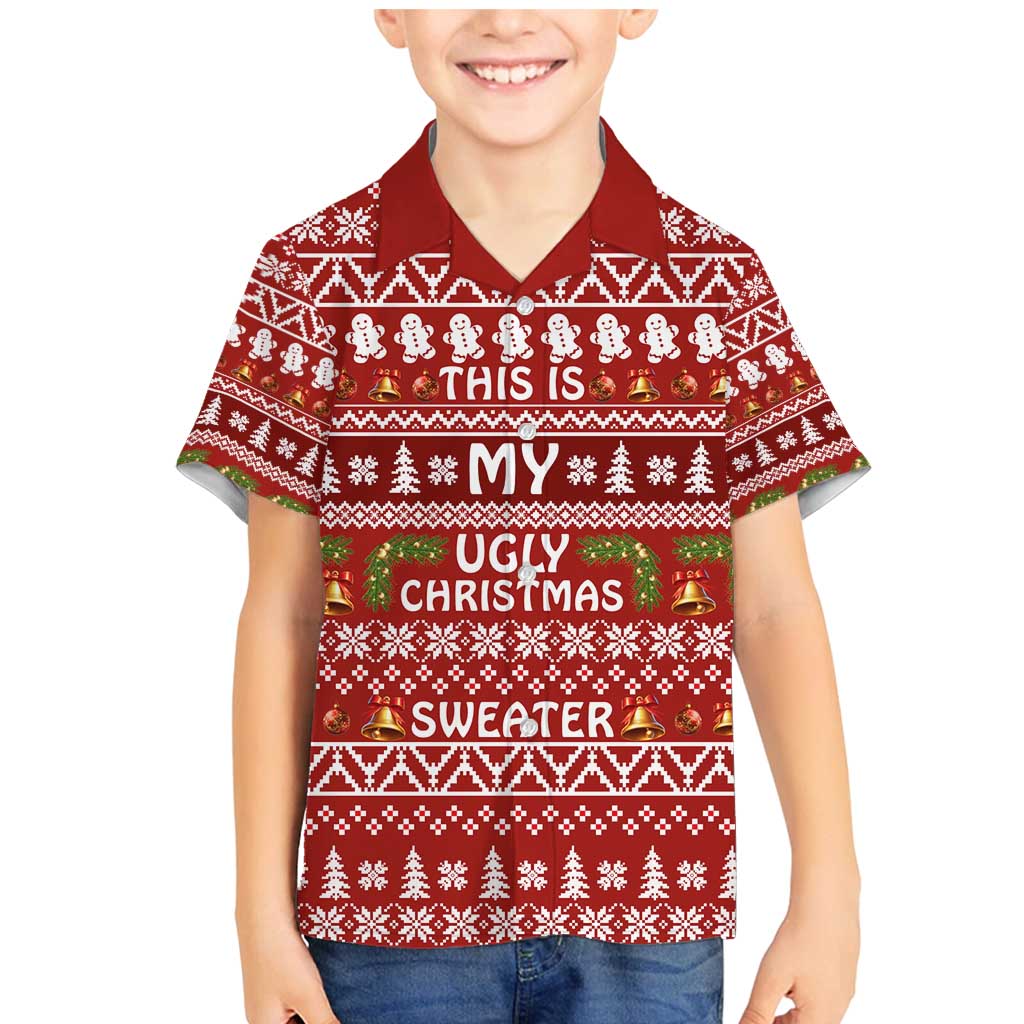 This Is My Christmas Family Matching Mermaid Dress and Hawaiian Shirt Xmas Holiday Patterns - Wonder Print Shop