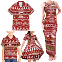This Is My Christmas Family Matching Tank Maxi Dress and Hawaiian Shirt Xmas Holiday Patterns - Wonder Print Shop