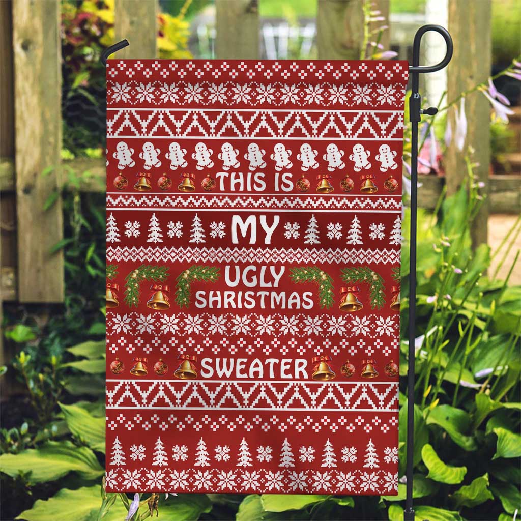 This Is My Christmas Garden Flag Xmas Holiday Patterns - Wonder Print Shop