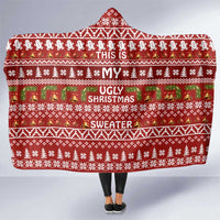 This Is My Christmas Hooded Blanket Xmas Holiday Patterns - Wonder Print Shop