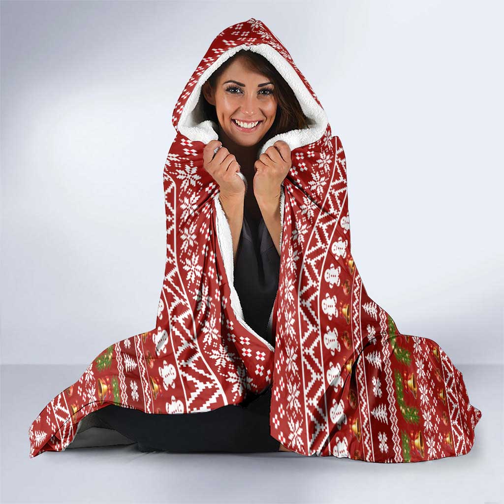 This Is My Christmas Hooded Blanket Xmas Holiday Patterns - Wonder Print Shop