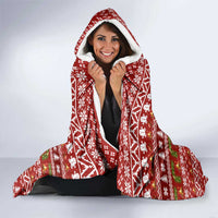 This Is My Christmas Hooded Blanket Xmas Holiday Patterns - Wonder Print Shop