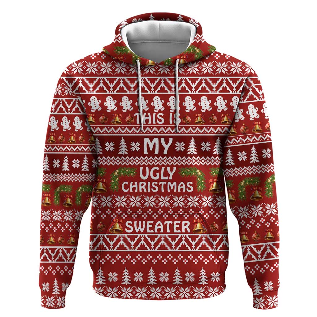 This Is My Christmas Hoodie Xmas Holiday Patterns - Wonder Print Shop