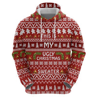 This Is My Christmas Hoodie Xmas Holiday Patterns - Wonder Print Shop