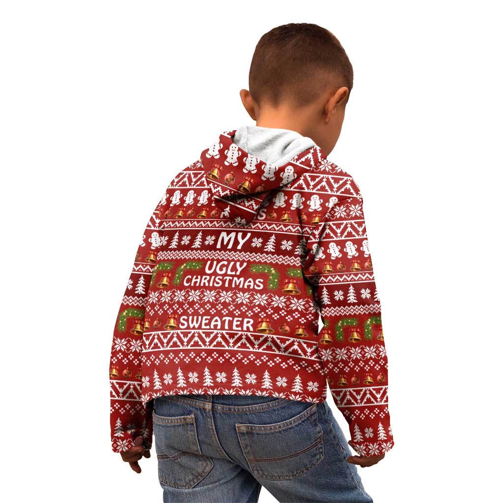This Is My Christmas Kid Hoodie Xmas Holiday Patterns - Wonder Print Shop