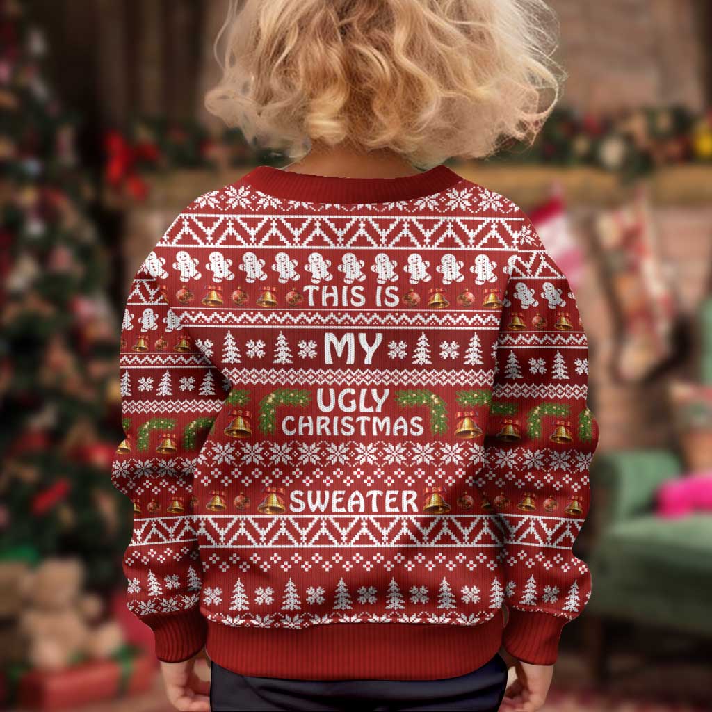 This Is My Christmas Kid Ugly Christmas Sweater Xmas Holiday Patterns - Wonder Print Shop