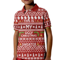 This Is My Christmas Kid Polo Shirt Xmas Holiday Patterns - Wonder Print Shop