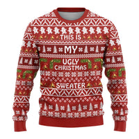 This Is My Christmas Ugly Christmas Sweater Xmas Holiday Patterns - Wonder Print Shop