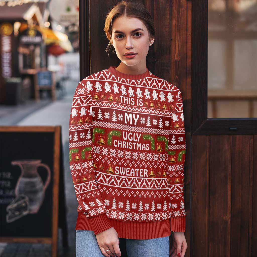 This Is My Christmas Ugly Christmas Sweater Xmas Holiday Patterns - Wonder Print Shop