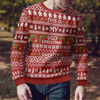 This Is My Christmas Ugly Christmas Sweater Xmas Holiday Patterns - Wonder Print Shop
