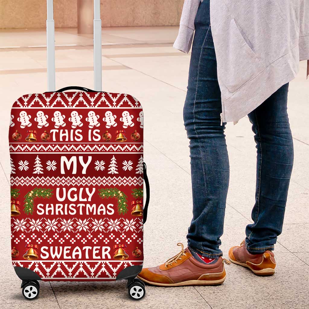 This Is My Christmas Luggage Cover Xmas Holiday Patterns - Wonder Print Shop