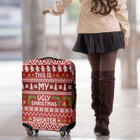 This Is My Christmas Luggage Cover Xmas Holiday Patterns - Wonder Print Shop